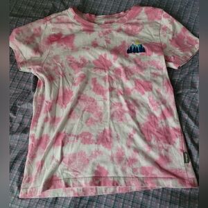 🐰EASTER SALE🐰 Eddie Bauer Pink and White Tie-Dye Kids Tee